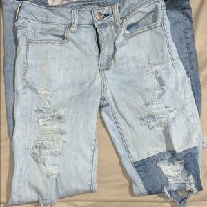 american eagle jeans in size 4